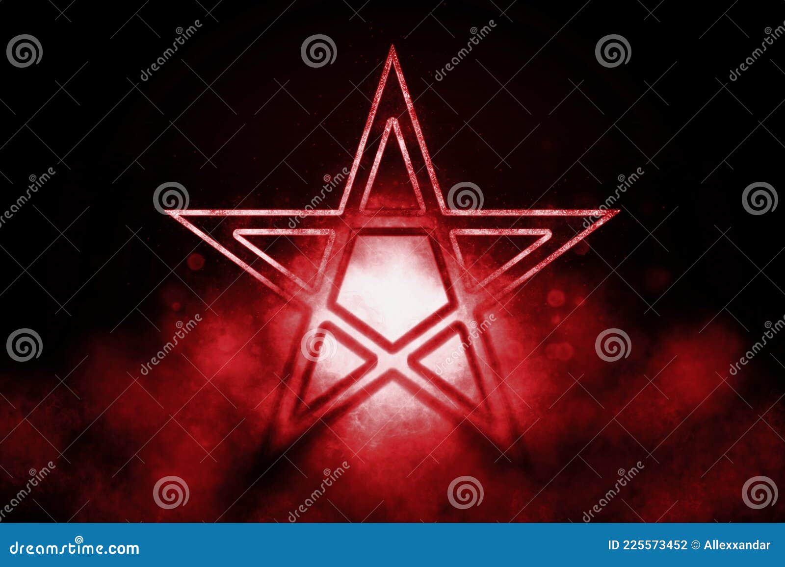 pentagram , five pointed star, satanism